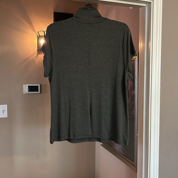 CAbi Slinky Turtleneck In Charcoal Style Number 8040 - Picture 2 of 4